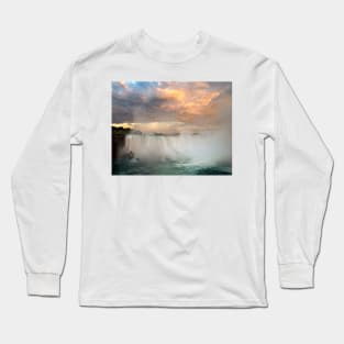 Niagara Falls Sunset Long Sleeve T-Shirt